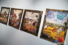 Otvorena izložba "Jesenja rapsodija" - u Savremenoj galeriji izložena dela korisnika Gerontološkog centra