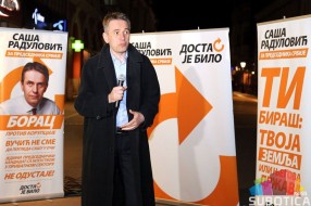 Predsednički kandidat Saša Radulović posetio Suboticu