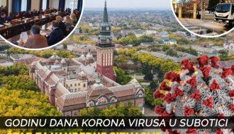 Godinu dana korona virusa u Subotici - Štab za vanredne situacije godinu dana brine o stanju u gradu