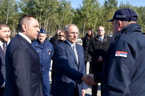Ministri policije Srbije i Mađarske obišli čuvare granice na Horgošu