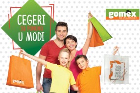 Počinje naplata plastičnih kesa u radnjama "Gomex-a"