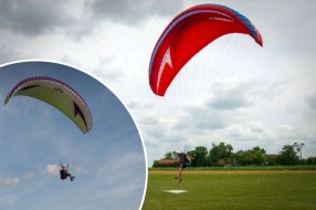 Takmičenje u preciznom sletanju paraglajderom za vikend na Bikovu