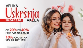 Velika uskršnja akcija u kompaniji "Joviste", popusti do čak 40 odsto