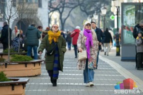 Temperaturni rolerkoster, od srede temperature iznad proseka