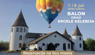 Let balonom iznad Ergele "Kelebija" u petak i subotu
