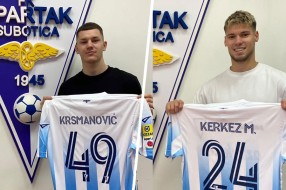 Fudbal: Spartak pojačao redove, potpisali Krsmanović i Kerkez