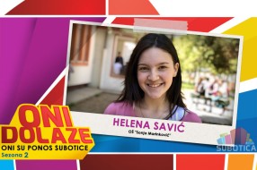 Oni dolaze: Helena Savić, maturantkinja OŠ "Sonja Marinković"