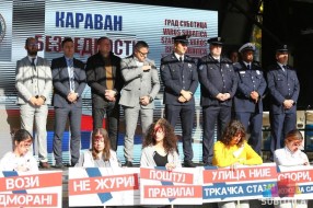 Karavan bezbednosti saobraćaja stigao i u naš grad