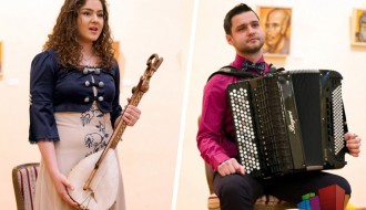 Intervju: guslarka Bojana Peković i harmonikaš Nikola Peković