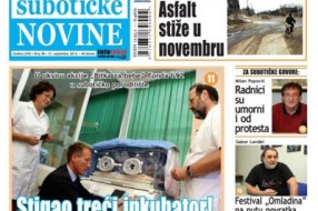 “Subotičke novine” u novom broju objavljuju