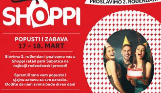 Shoppi slavi drugi rođendan uz popuste za celu porodicu