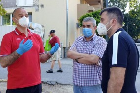 Ministar Đorđević i gradonačelnik Laban obišli Gerontološki centar
