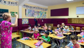 Svečani doček prvaka u osnovnim školama