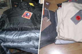 Na Kelebiji zaplenjena veća količina garderobe