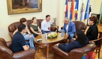 Prijem za glumce i upravu Narodnog pozorišta