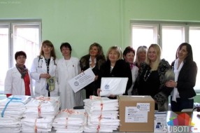 Donacija za odeljenja pulmologije i rehabilitacije Opšte bolnice u Subotici