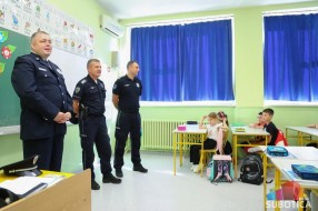 Načelnik subotičke policije u poseti osnovcima