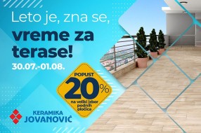 Leto je idealno vreme za uređenje terase