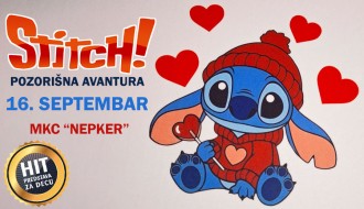 Dečja hit predstava „Stitch“ 16. septembra