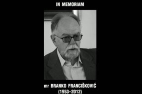 In memoriam: Sinoć preminuo Branko Francišković