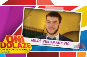 Oni dolaze: Miloš Vukomanović, đak generacije Tehničke škole "Ivan Sarić"