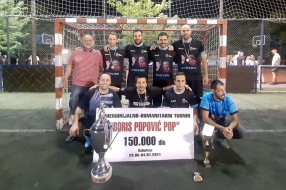 Mali fudbal: "Šeki enterijeri - Real impeks" pobednik 2. Memorijala "Boris Popović Pop"