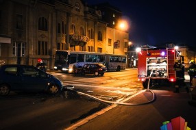 Saobraćajna nezgoda: jedno lice povređeno