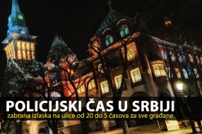 Uvodi se policijski čas i zabrana izlazaka na ulice tokom noći