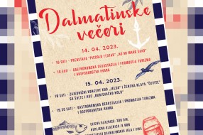 "Dalmatinske večeri" u Subotici 14. i 15. aprila