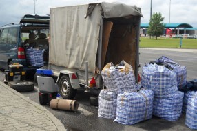Na Horgošu otkrivena garderoba vredna 13.000 evra