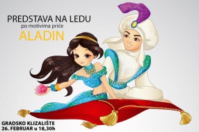 Predstava na ledu "Aladin" u subotu na Gradskom klizalištu