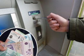 Počela isplata socijalnih davanja, mole se građani da novac podižu na bankomatima