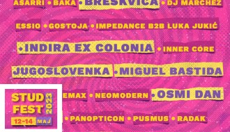 Vrhunski izvođači i nezaboravan provod na StudFest-u od 12. do 14. maja