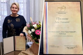 OŠ "Ivan Goran Kovačić" dobila priznanje „Đorđe Natošević“