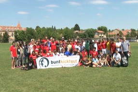 "Bunt Kickt Gud" kamp na terenima FK "Bačka 1901"