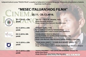 Mesec italijanskog filma u filmskom klubu Otvorenog univerziteta