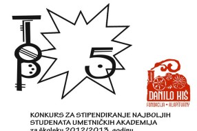 Stipendisti konkursa "TOP 5" koji je organizovala fondacija "Danilo Kiš"