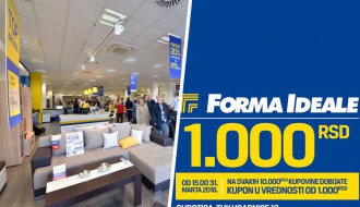 Specijalna prolećna akcija u salonu Forma Ideale u Subotici