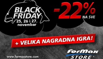 "Black friday" u "Formax store" - sniženje 22% na ceo asortiman