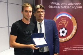 Fudbal: Spartakov Lazar Tufegdžić najbolji u Vojvodini