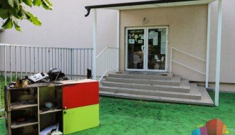 Izgoreo veliki deo vrtića „Pčelica“ u Aleksandrovu