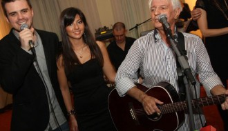 Kemal Monteno i Dušan Svilar u hotelu Galleria