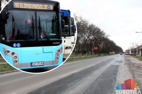 Promena saobraćanja trasa linija 6 i 26 (Somborski put) u utorak i sredu