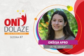 Oni dolaze: Oršoja Apro, OŠ „10. oktobar“