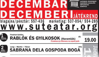 Dve pozorišne premijere u decembru