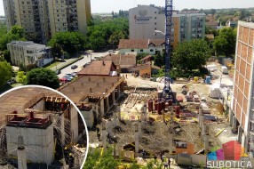 Urušila se ploča na gradilištu zgrade na Prozivci