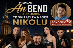 Humanitarno veče za Nikolu na Gradskom trgu u utorak