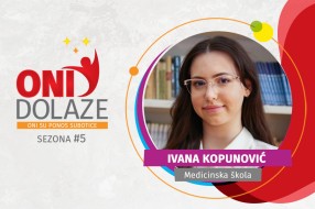 Oni dolaze: Ivana Kopunović, maturantkinja Srednje medicinske škole
