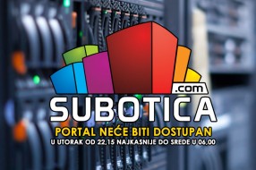 Zbog radova na sistemu sajt neće biti dostupan tokom večeri