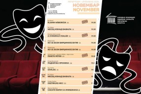 Otkazuju se sve predstave sa novembarskog repertoara